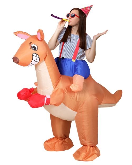 Inflatable Kangaroo Costume — Adult