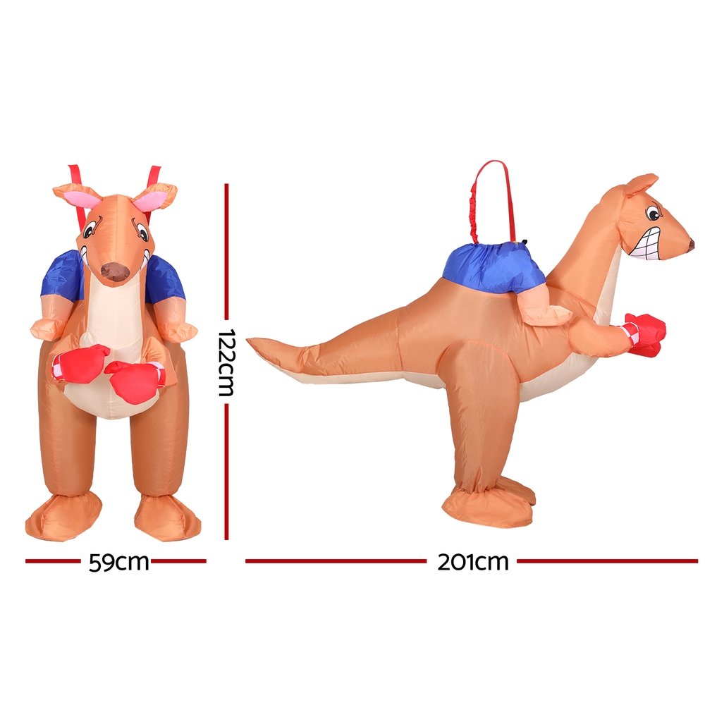 Inflatable Kangaroo Costume — Adult