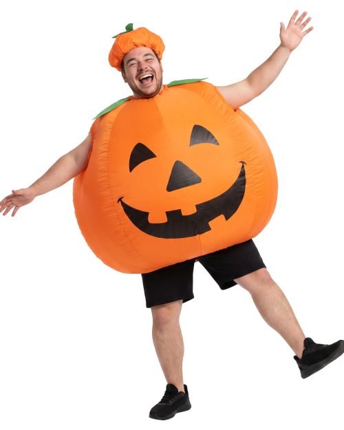 Inflatable Pumpkin Costume — One Size