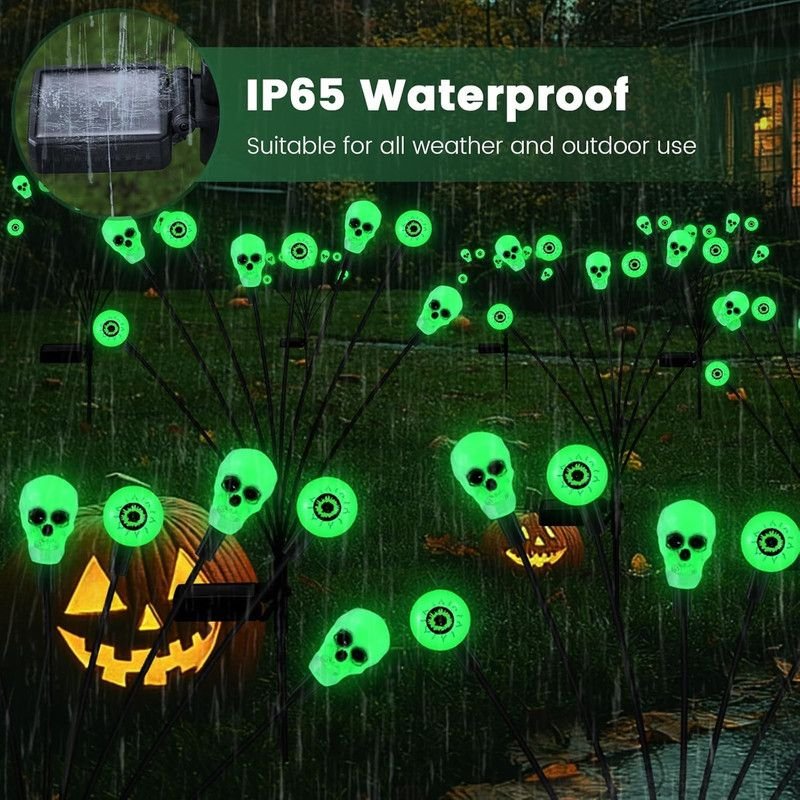 Scary Eyeball Garden Lights — 4 Pack, 32 LED