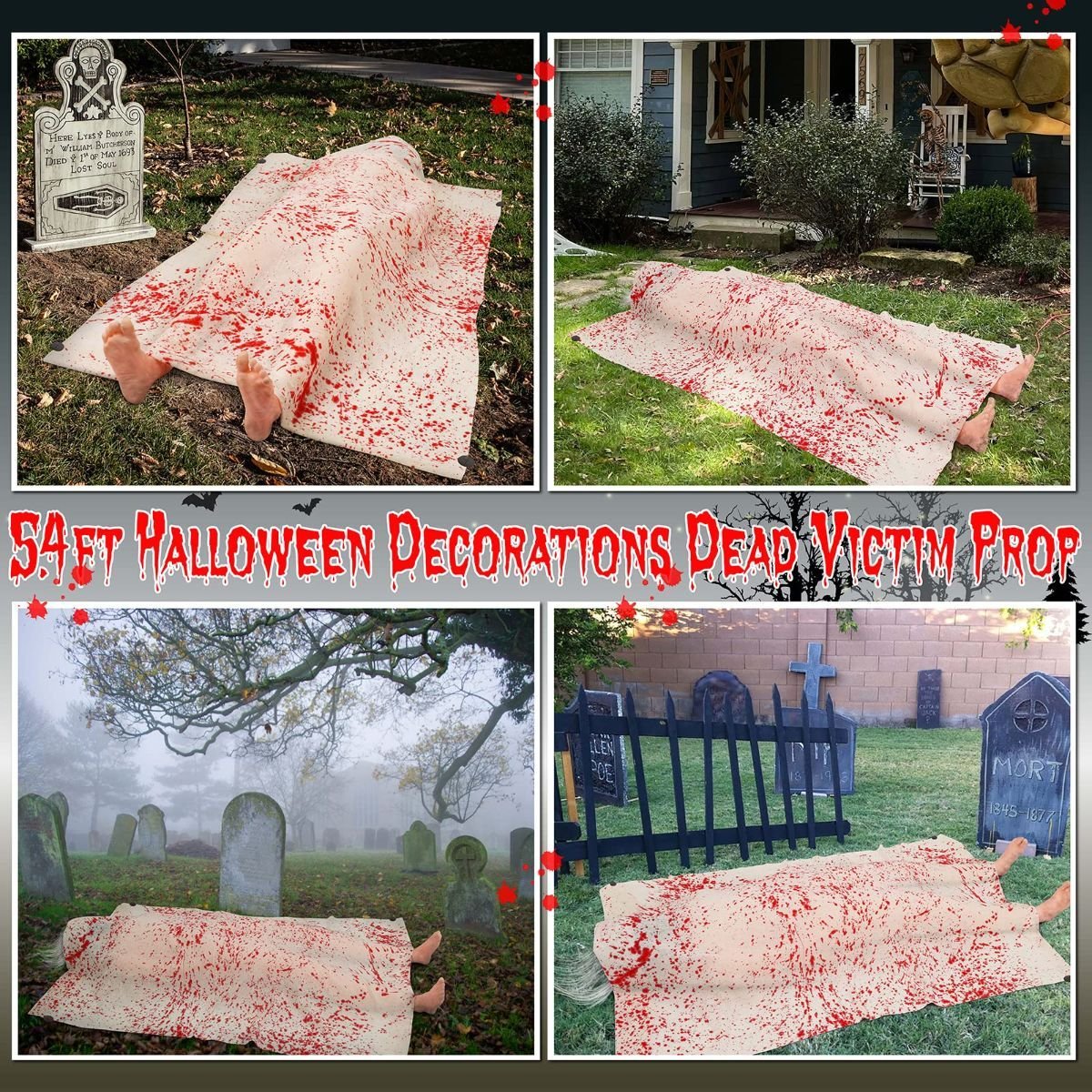 Back-from-the-Grave Hanging Prop — 5.4ft