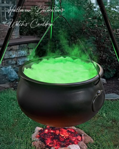Witches Cauldron on 54 inch Tripod