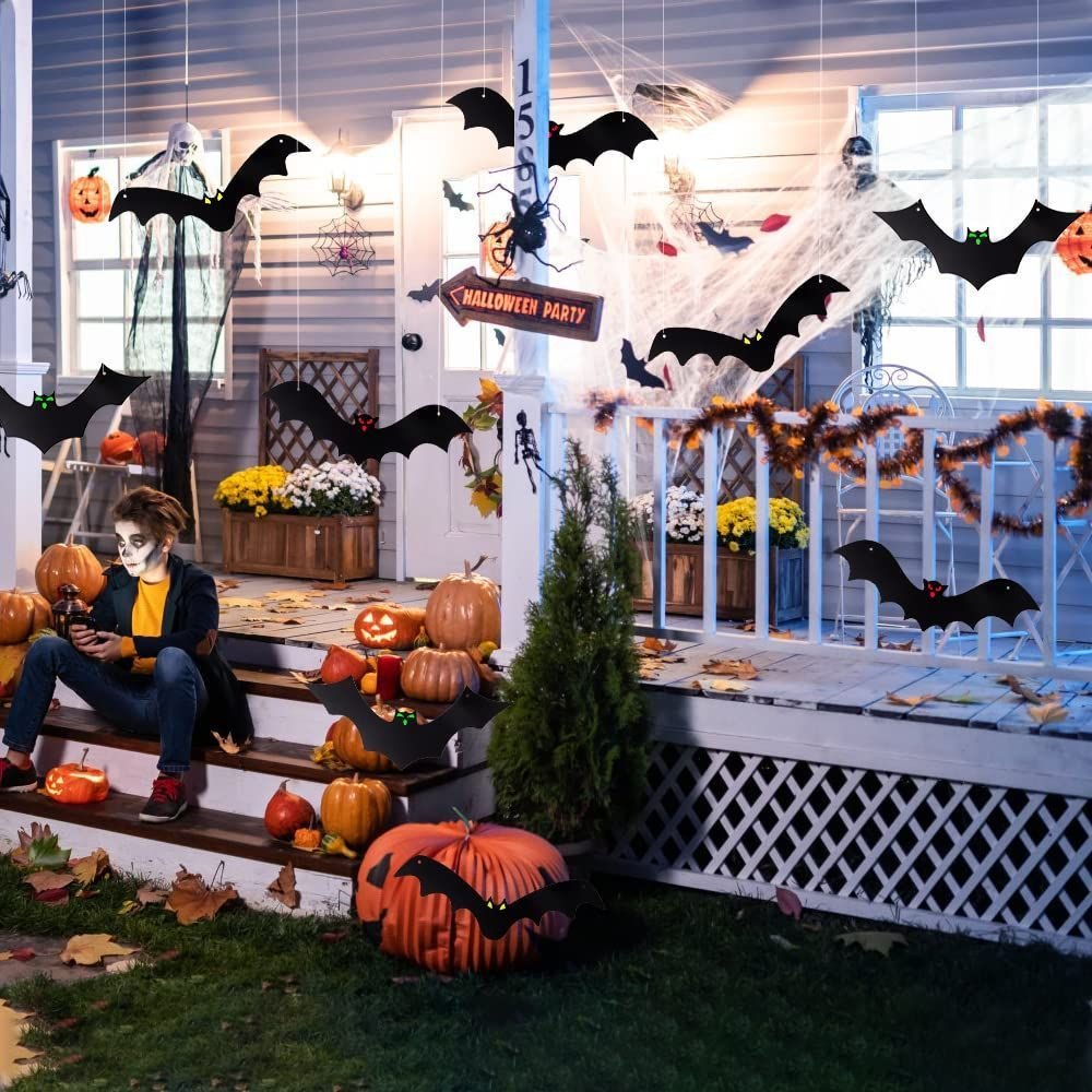 3D Hanging Bats — 18 Piece, 3 Styles