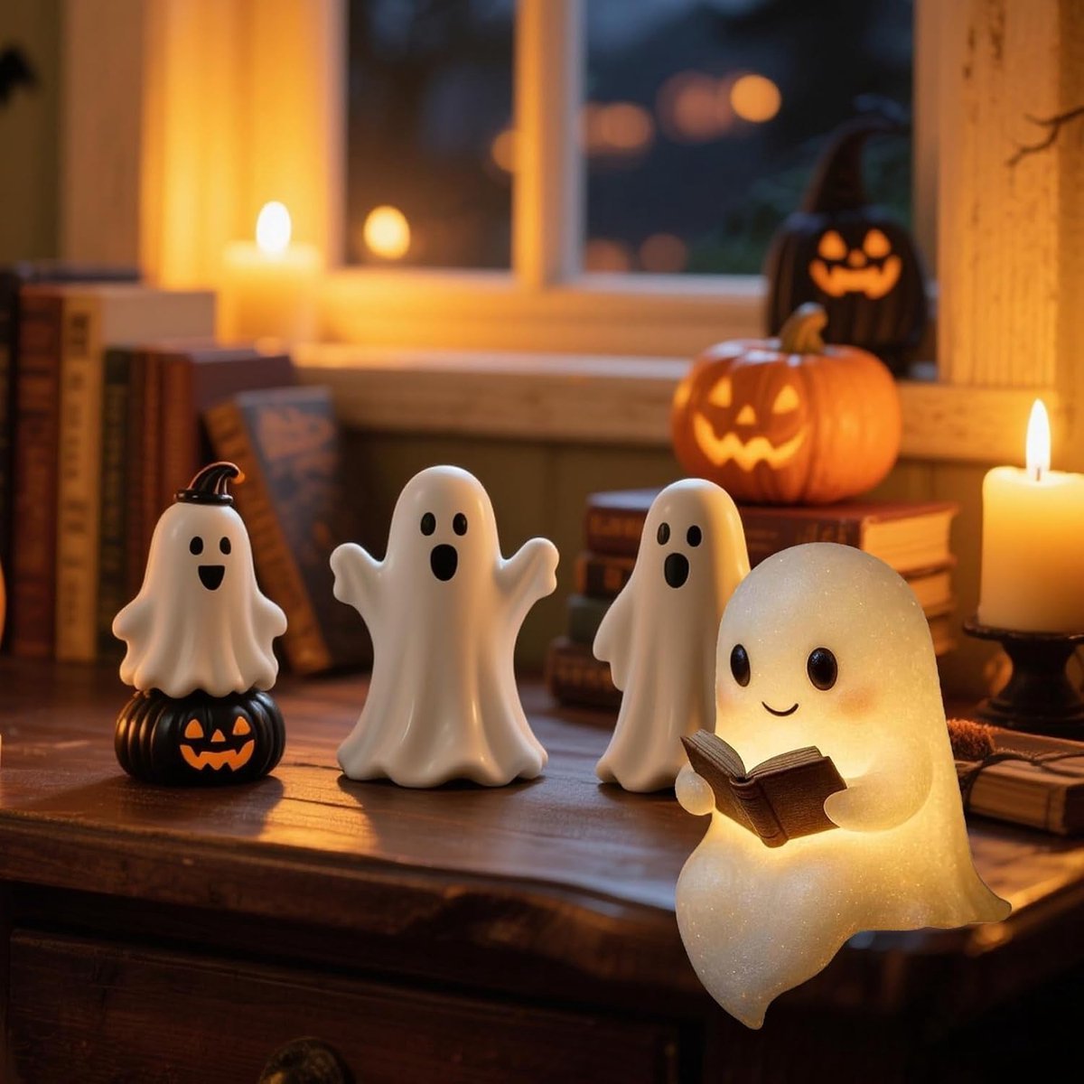 Ghost Reading Lamp — Night Light