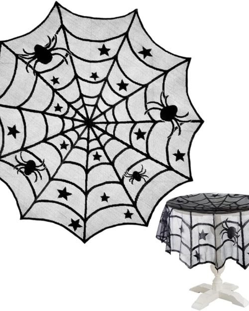 Round Halloween Tablecloth — 102cm