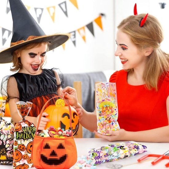 Pumpkin Candy Bags — 2 Pack