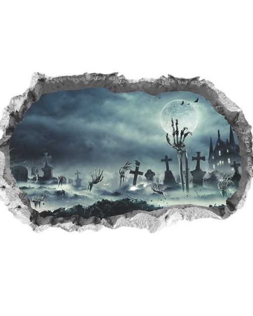 3D Ghost Wall Stickers