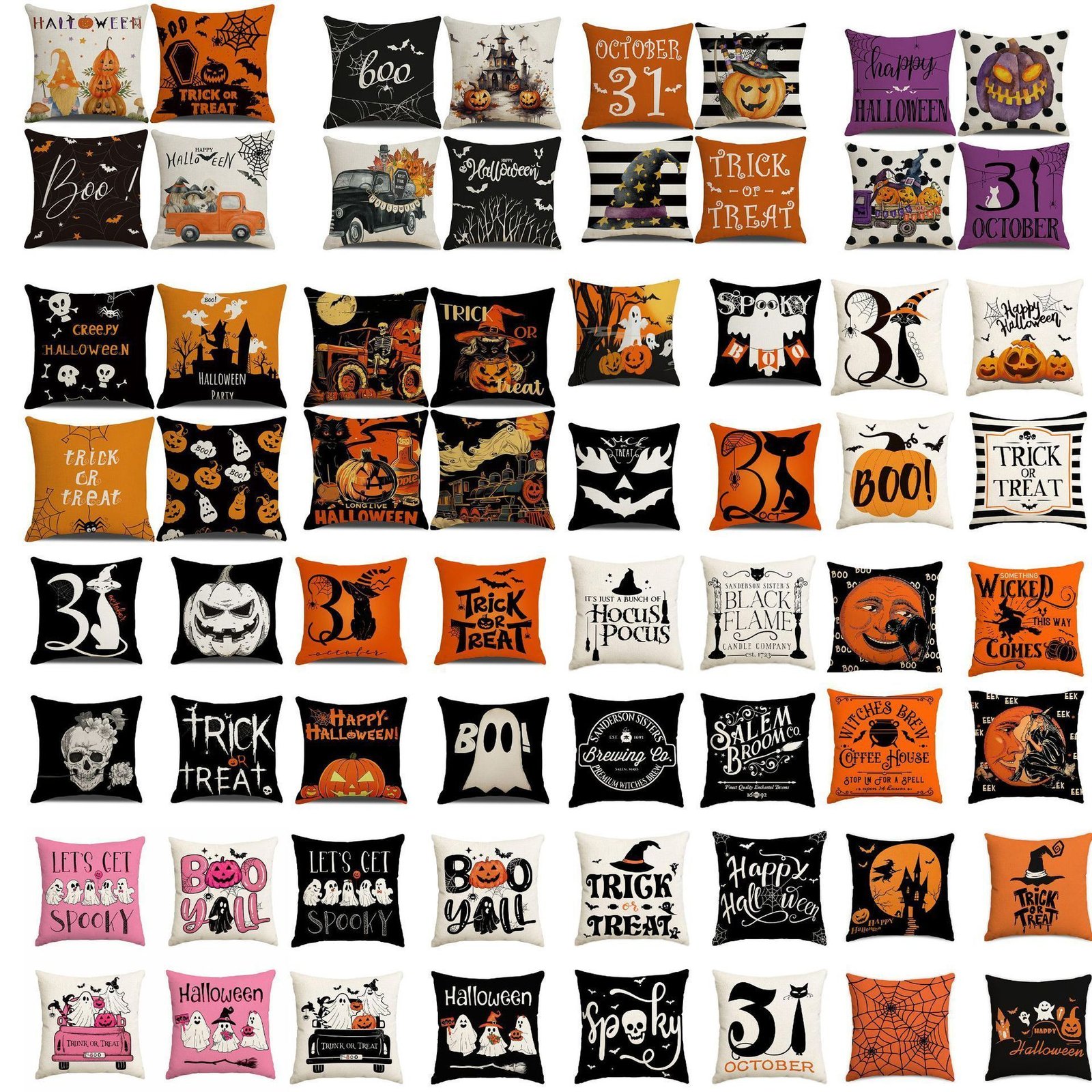 Halloween Cushion Cover — Design 4