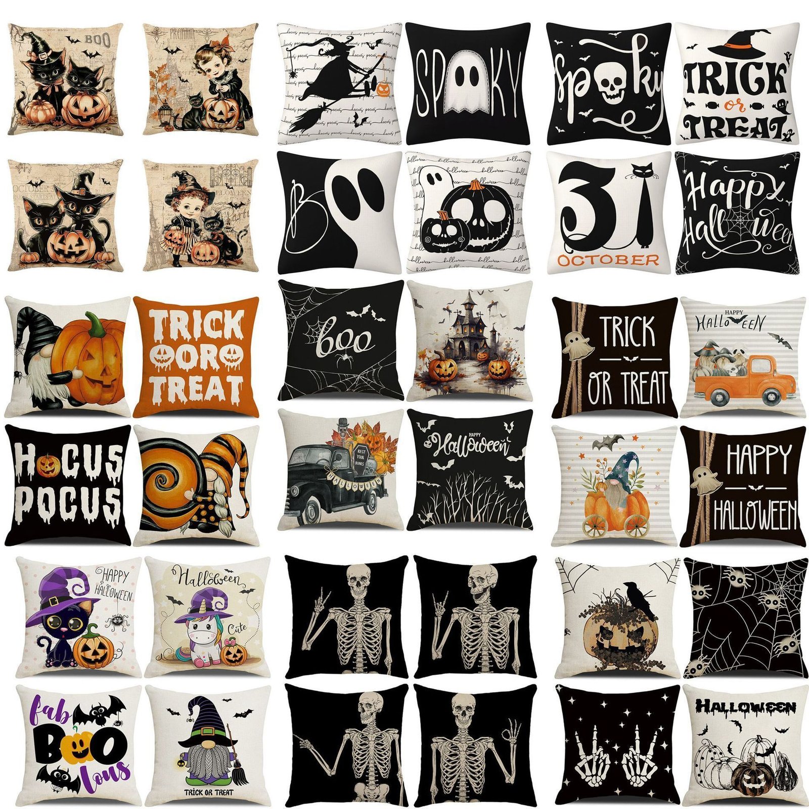 Halloween Cushion Cover — Design 4