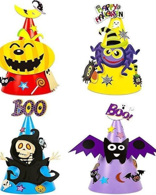 Monster Party Hat Craft Kit — 4 Piece