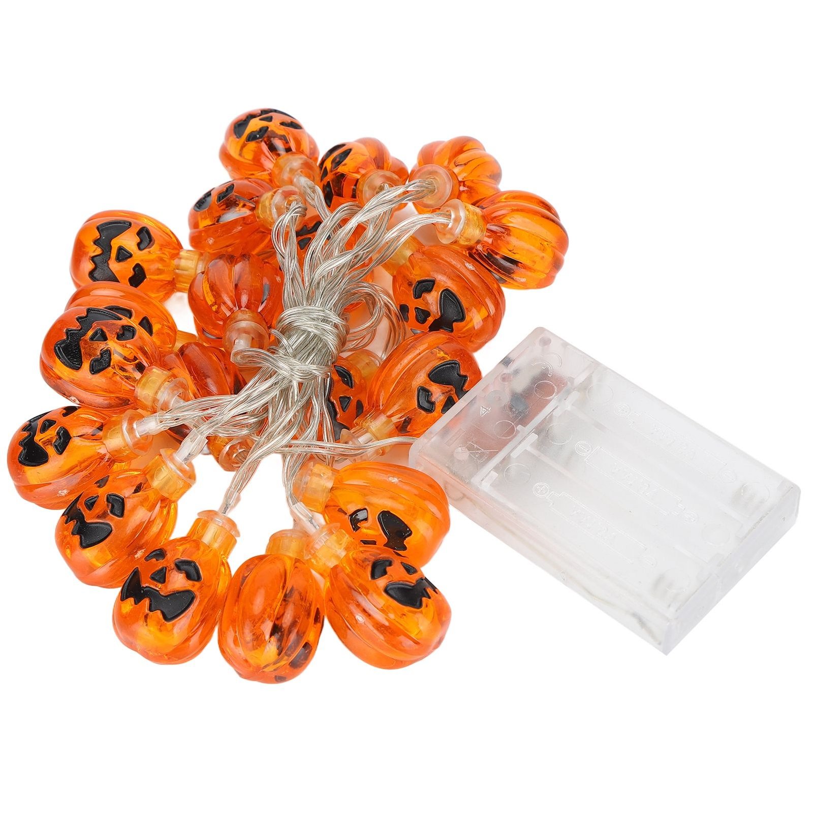 Pumpkin Lantern String Lights — Battery
