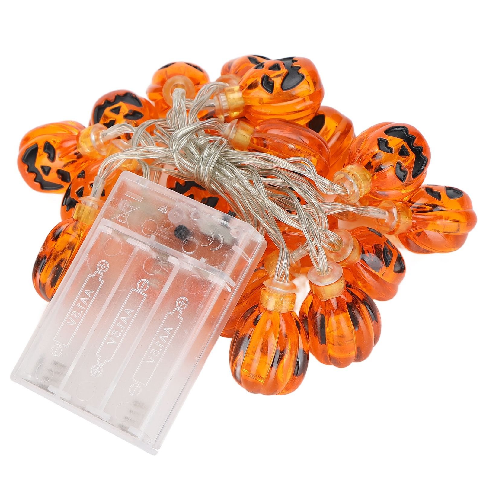 Pumpkin Lantern String Lights — Battery