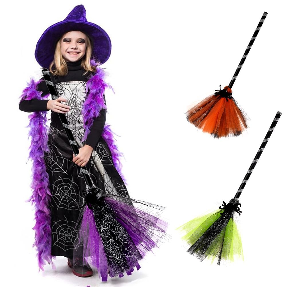 Witch Broom Costume Prop