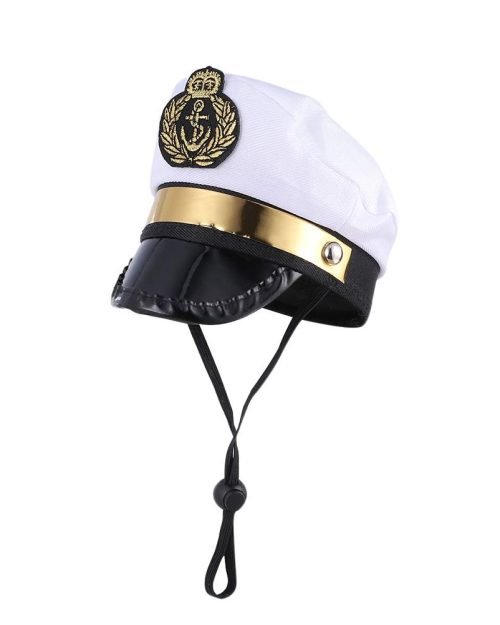 Pet Captain Sailor Hat