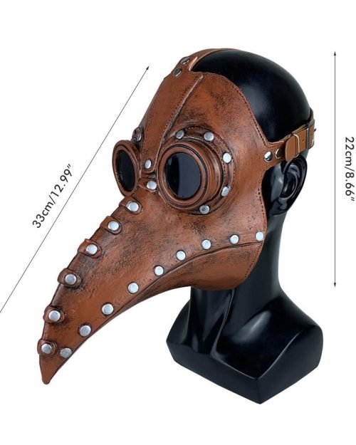 Steampunk Plague Beak Mask — Variant B
