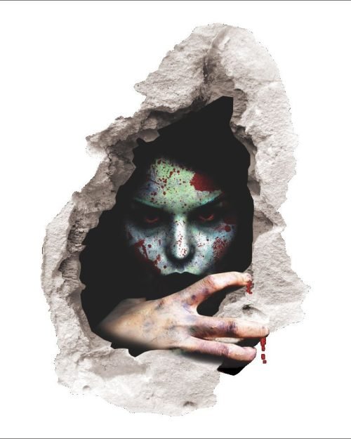 Scary Corpse Wall & Floor Decals