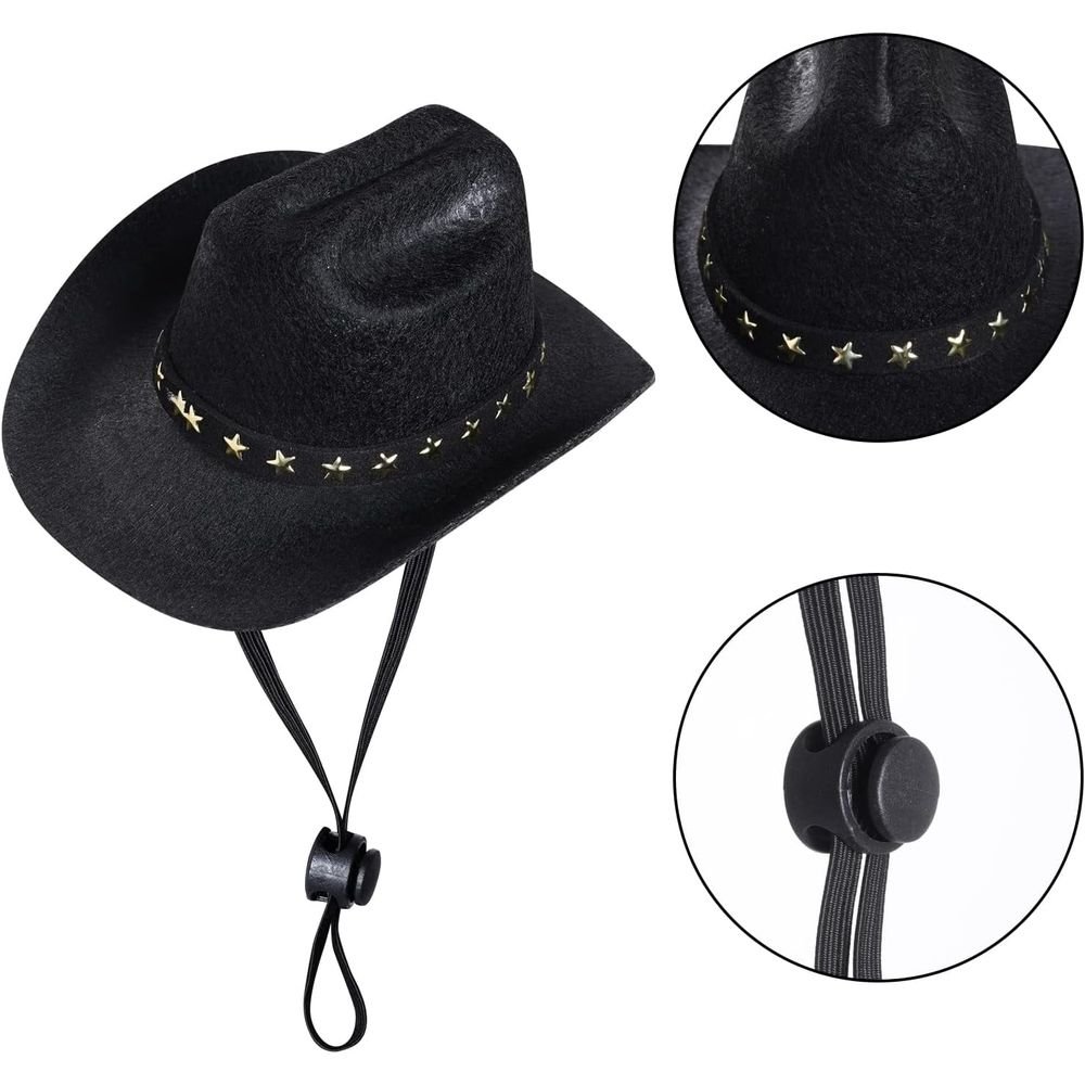 Dog Cowboy Hat & Bandana Set