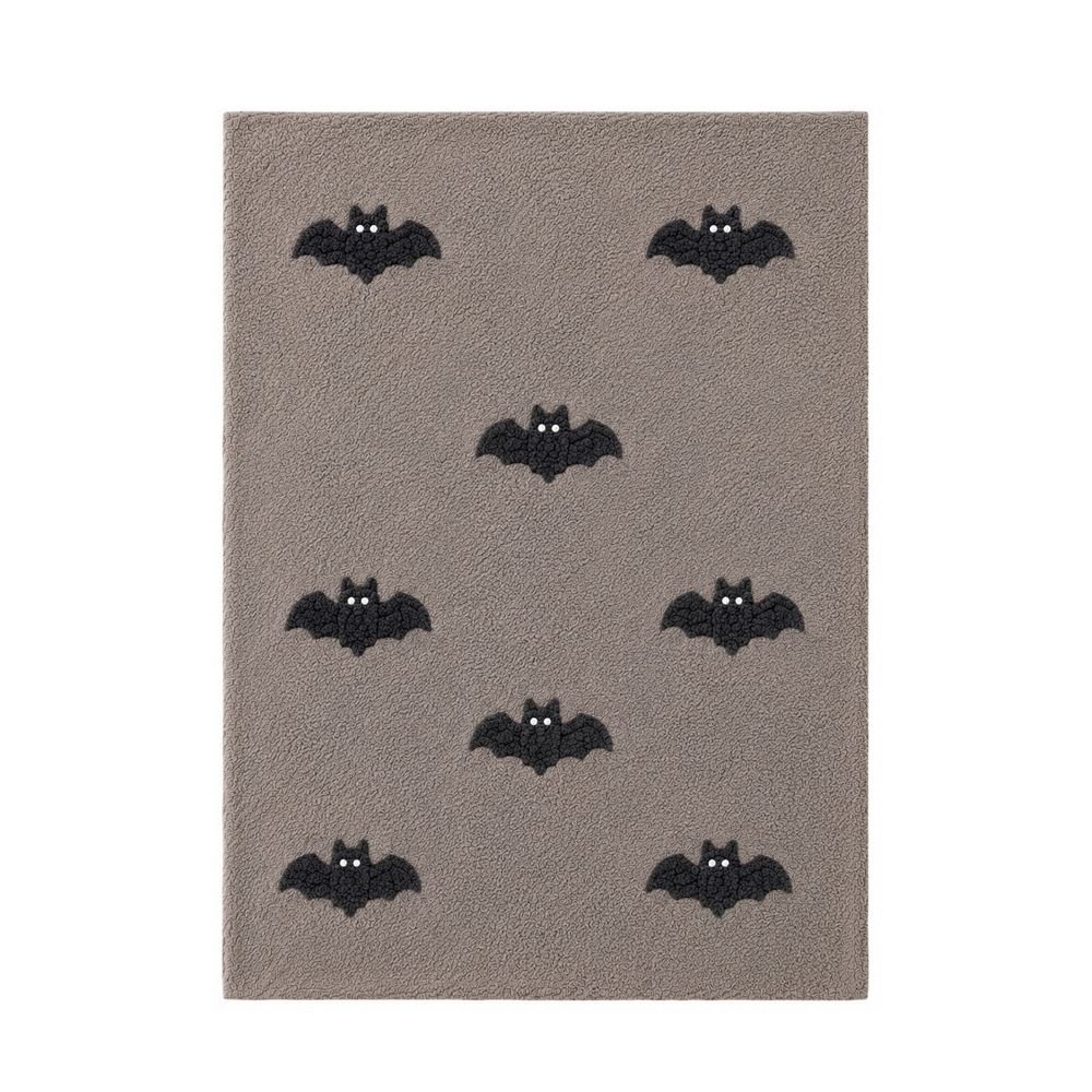 Jacquard Ghost & Pumpkin Bath Mat