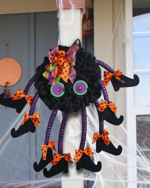 Spider Wreath for the Front Door