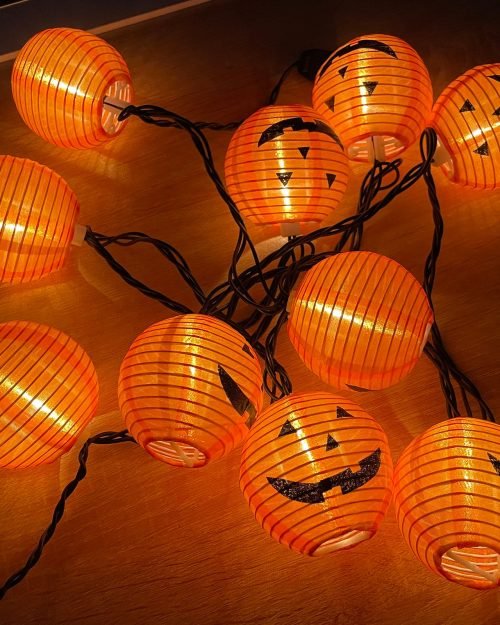 Halloween Lantern String Lights — 1.5m, 10 Lights