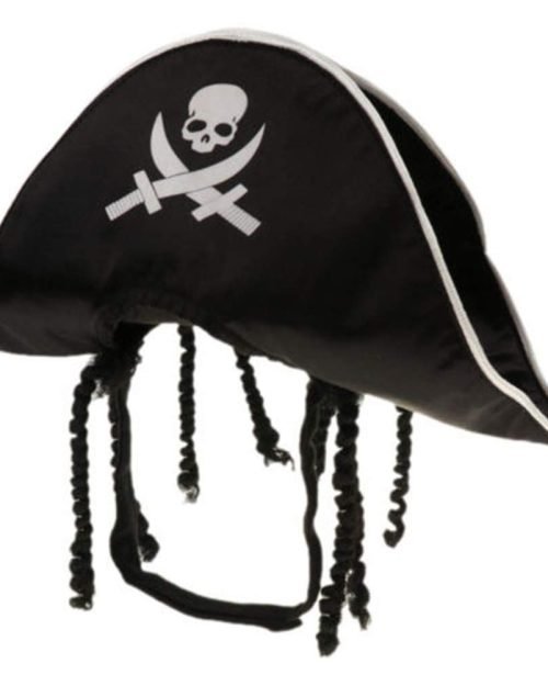 Pet Pirate Skull Hat