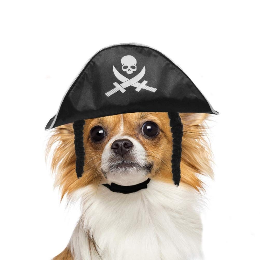 Pet Pirate Skull Hat