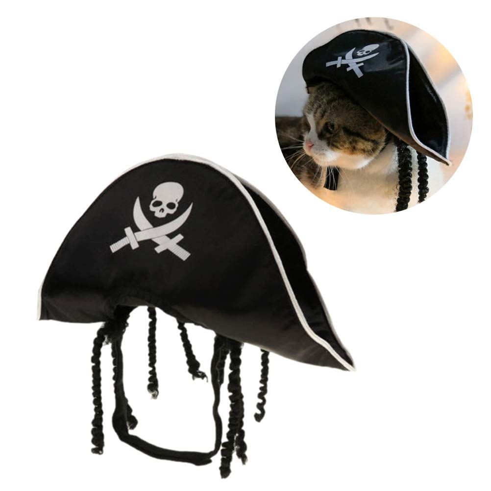 Pet Pirate Skull Hat