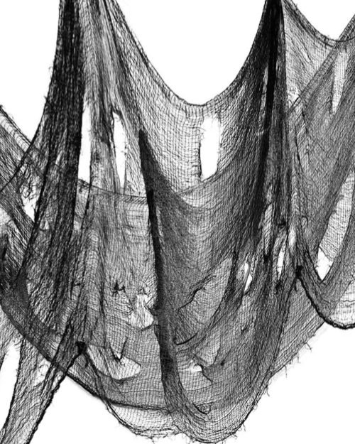 Black Creepy Cloth — 76 x 183cm