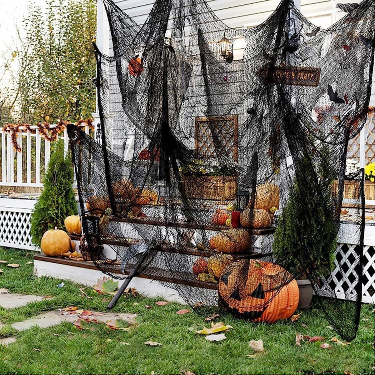 Black Creepy Cloth — 76 x 183cm