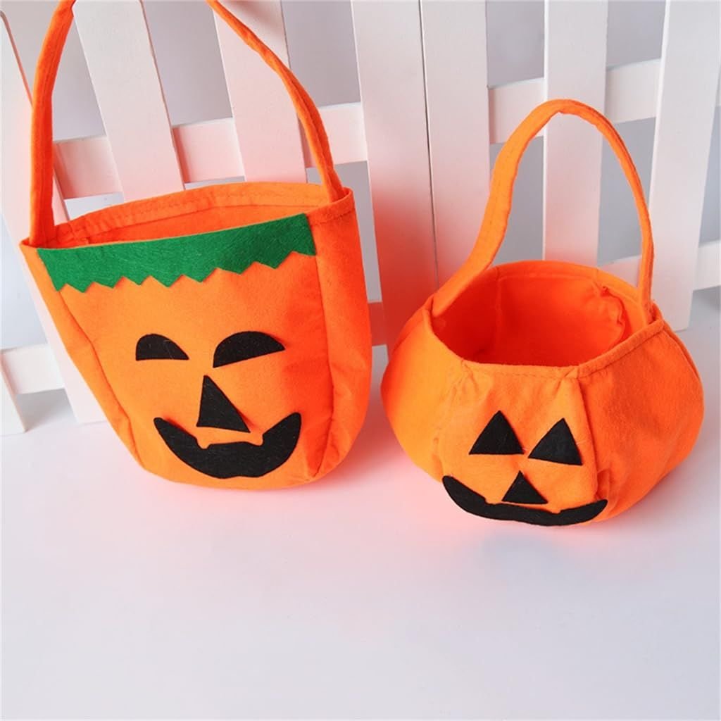 Pumpkin Trick or Treat Bags — 2 Pack