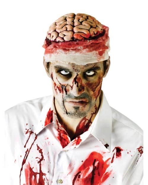 Bloody Brain Zombie Headpiece